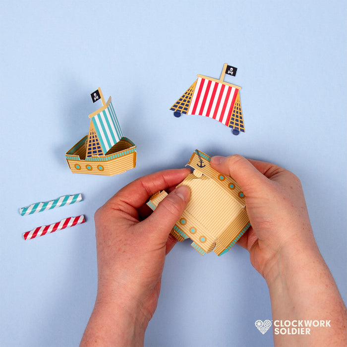 Create Your Own - Pirate Blow Boats