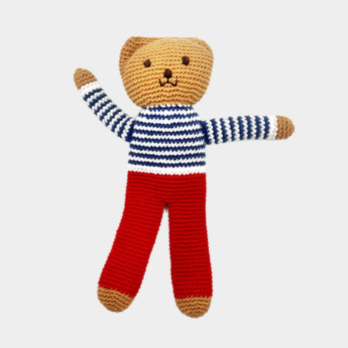 Flipps the Teddy Bear - red trousers