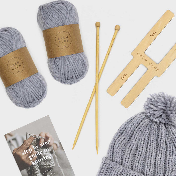 Cosy Knit - Knit Your Own Hat Kit