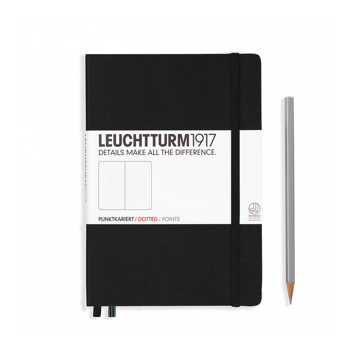 A5 Black Dotted Hardcover Leuchtturm1917 Notebook