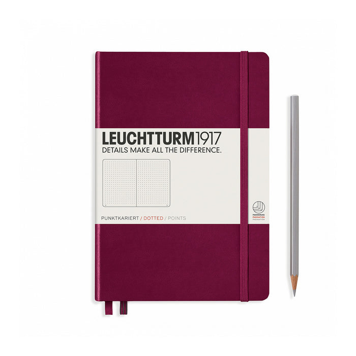 A5 Port Red Dotted - Hardcover Leuchtturm1917 Notebook