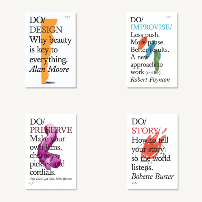 Books for making and doing