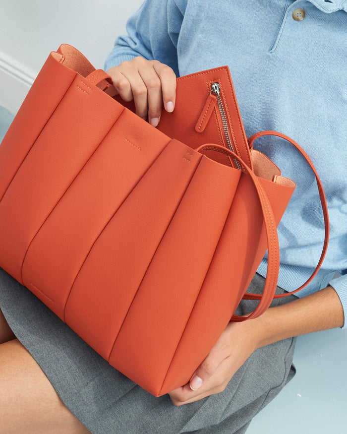 Tote shell bag D4 — Orangeade