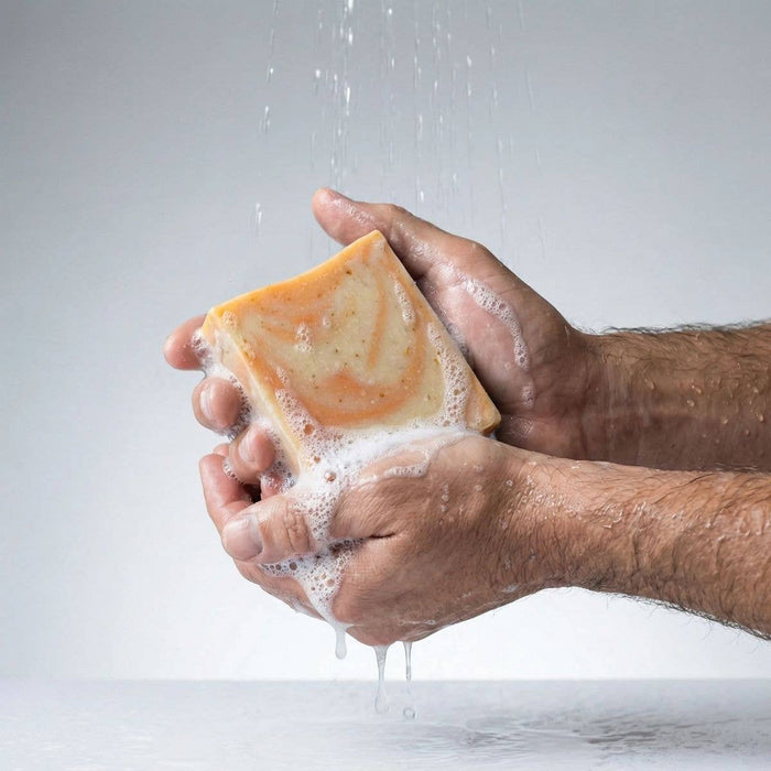Citrus Cedarwood Scrub Soap Bar