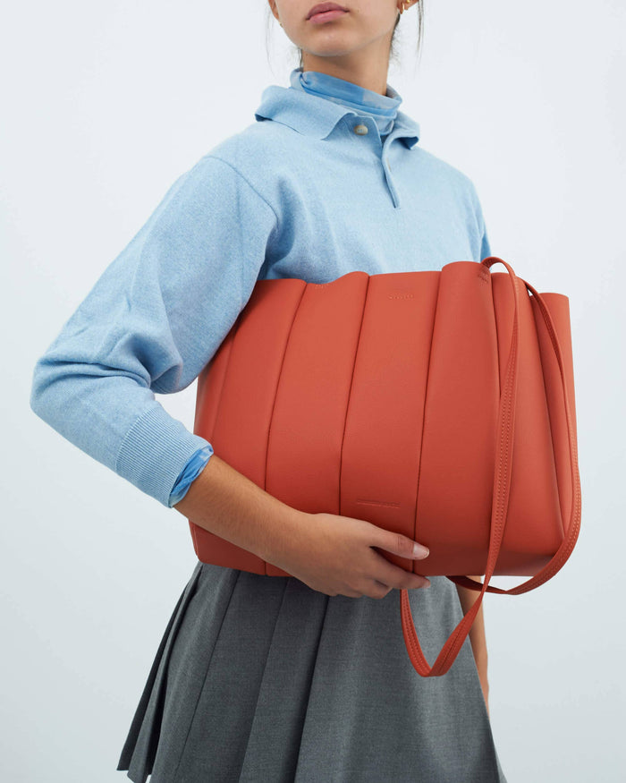 Tote shell bag D4 — Orangeade