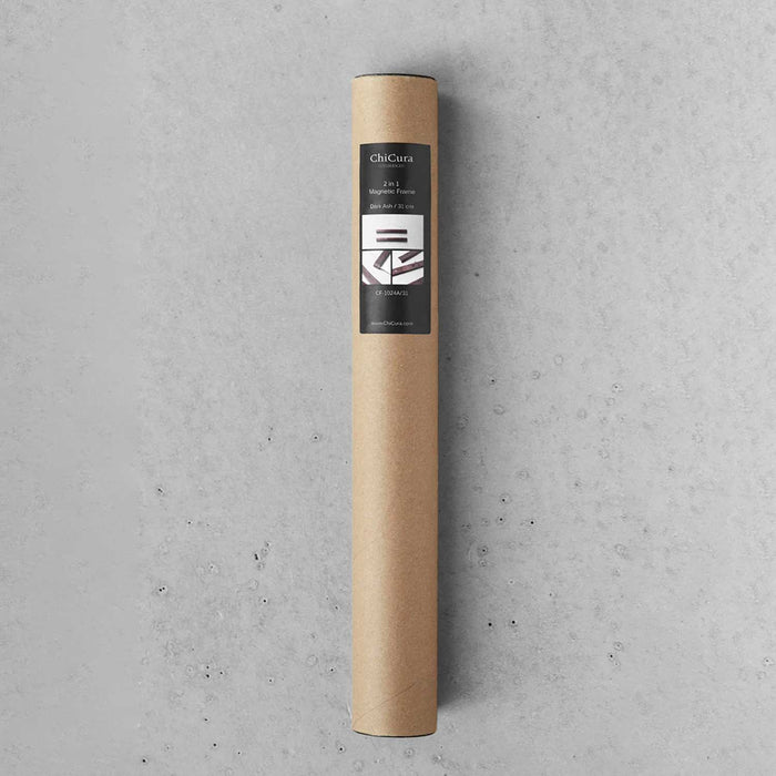 2 in 1  Brown Magnetic Frame - 22cm