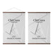 Two ChiCura Copenhagen 2-in-1 magnetic frames on a white background