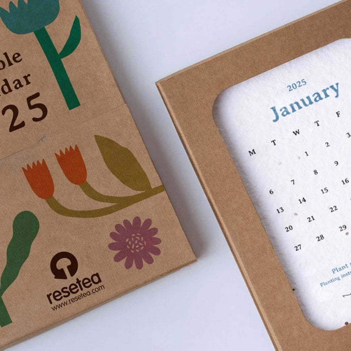 2025 Plantable Calendar