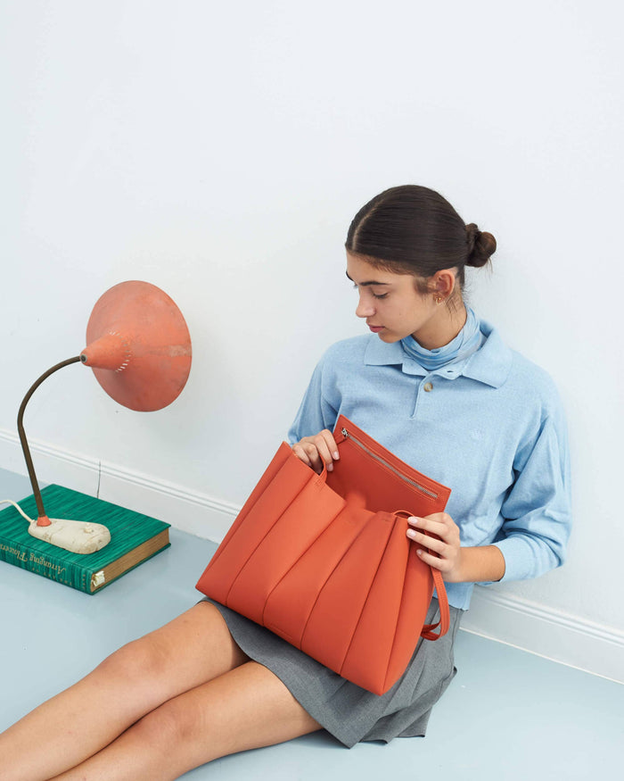 Tote shell bag D4 — Orangeade