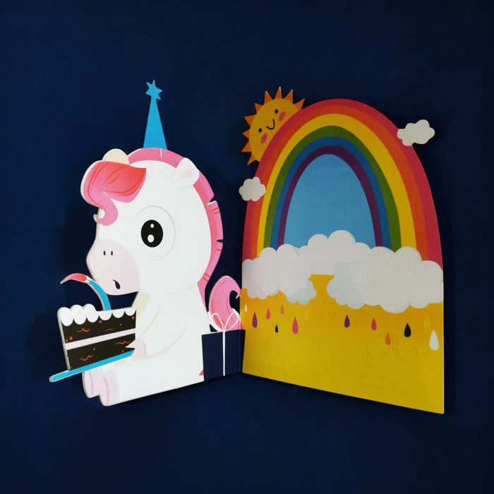 Interactive Card - Unicorn