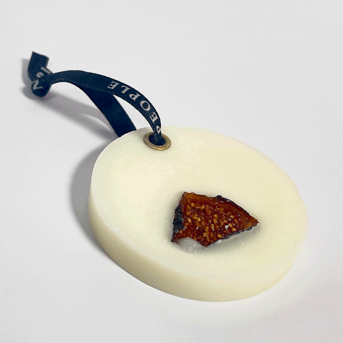 closet bar on its flat with white background