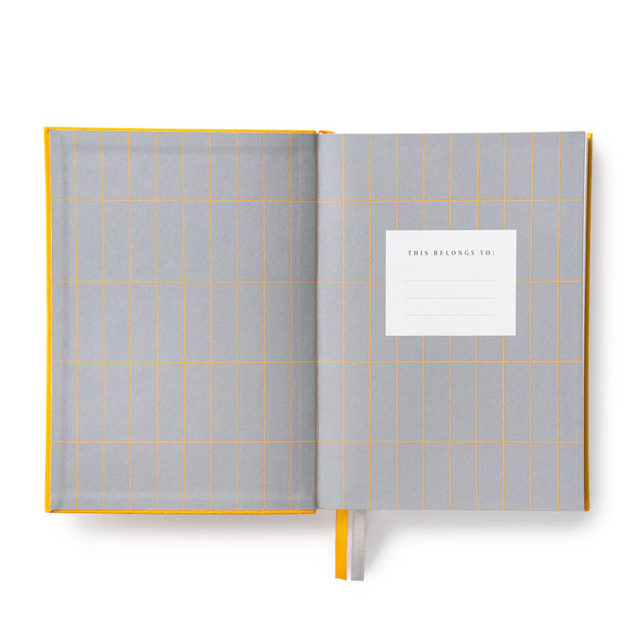A5 Daily Planner Neon Amber