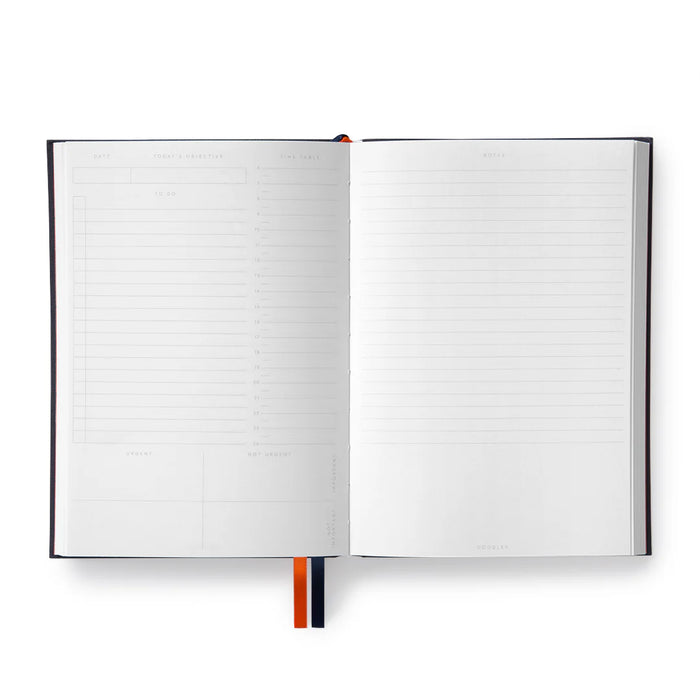 A5 Daily Planner Neon Amber