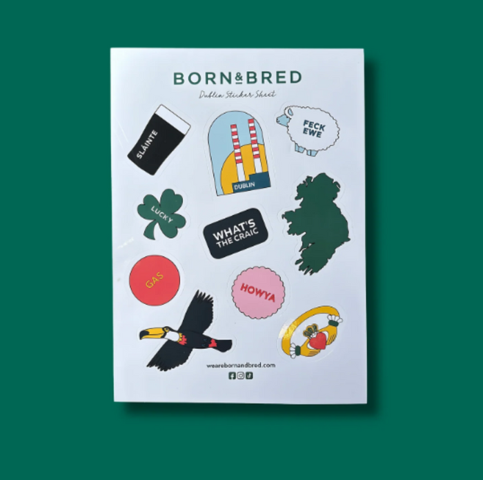 Dublin Sticker Sheet