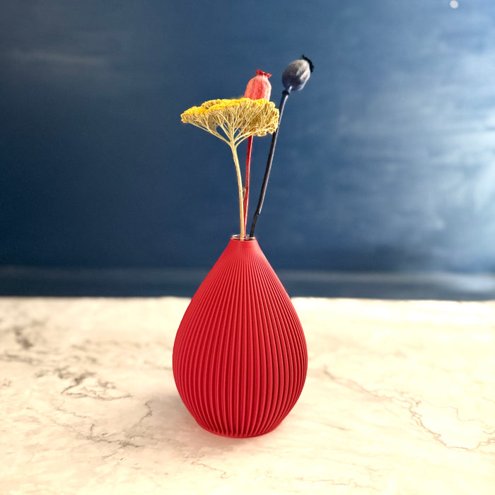 Balloon 1 Vase - Ruby Red