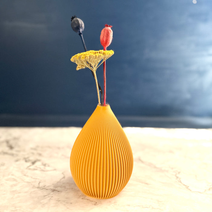 Balloon 1 Vase - Golden Orange