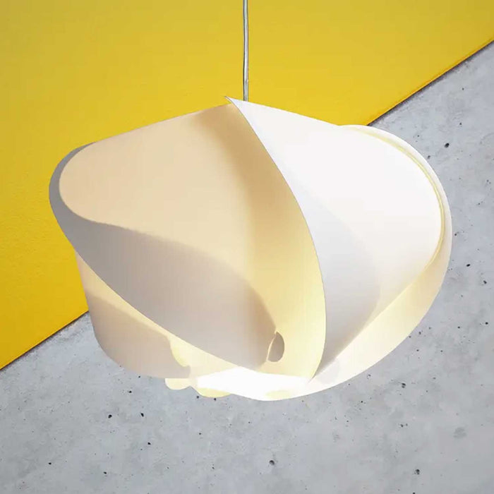 white abstract bud shaped lightsahde