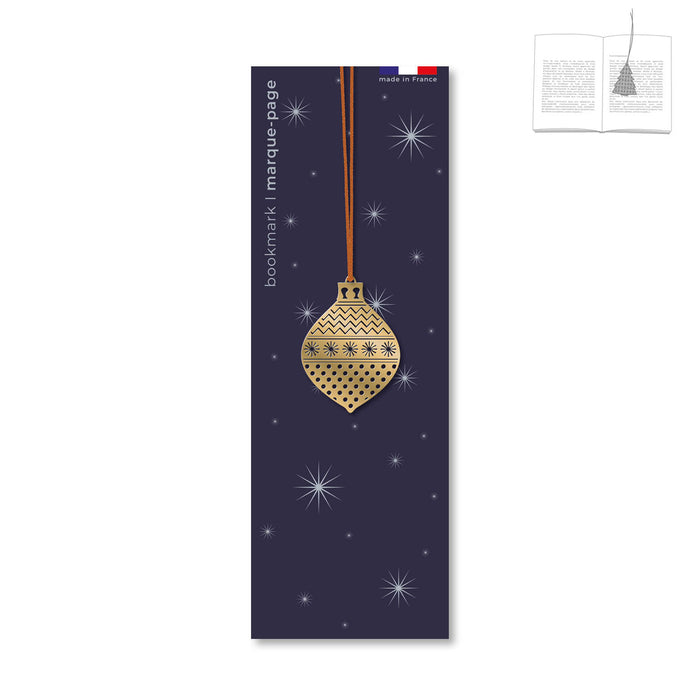 Christmas Bookmark - Bauble