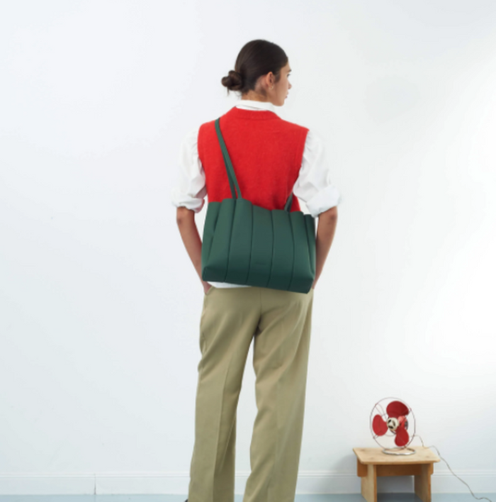 Tote Shell Bag D4 - Green
