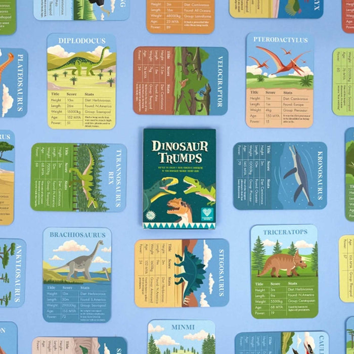 Dinosaur Trumps Card Game