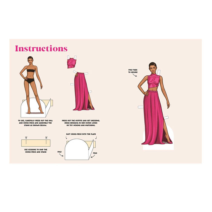 Dress Up Zendaya - An Unofficial and Unauthorized Paper Doll Book