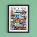 Dublin Pubs - Framed Print 8 x 10