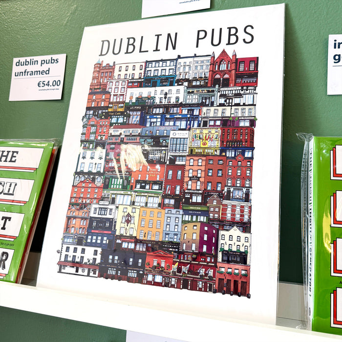 Dublin Pubs - 30 x 40, Unframed Print