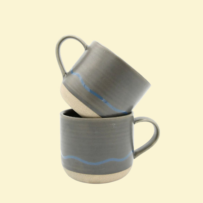 Keith Brymer Jones - Studio Mug 350ml - Slate & Blue
