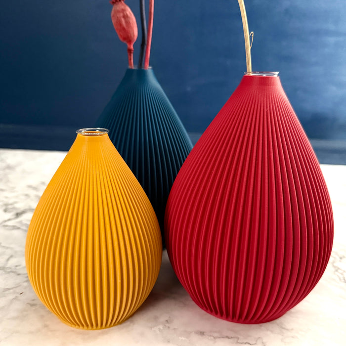 Balloon 1 Vase - Ruby Red