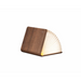 Super Mini Smart Book Light - Palm Edition: Walnut Finish