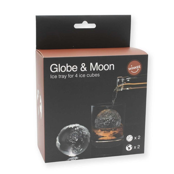 Earth and Moon Ice-cube tray