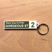 Dublin City Street Sign Keyring - Sure you're only Gorgeous St