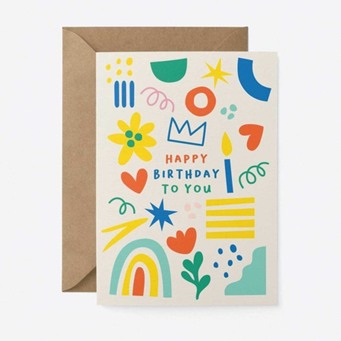 Graphic Card - Happy Birthday to You