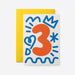 Graphic Card - Numbered Birthday Cards