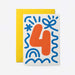 Graphic Card - Numbered Birthday Cards