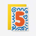 Graphic Card - Numbered Birthday Cards