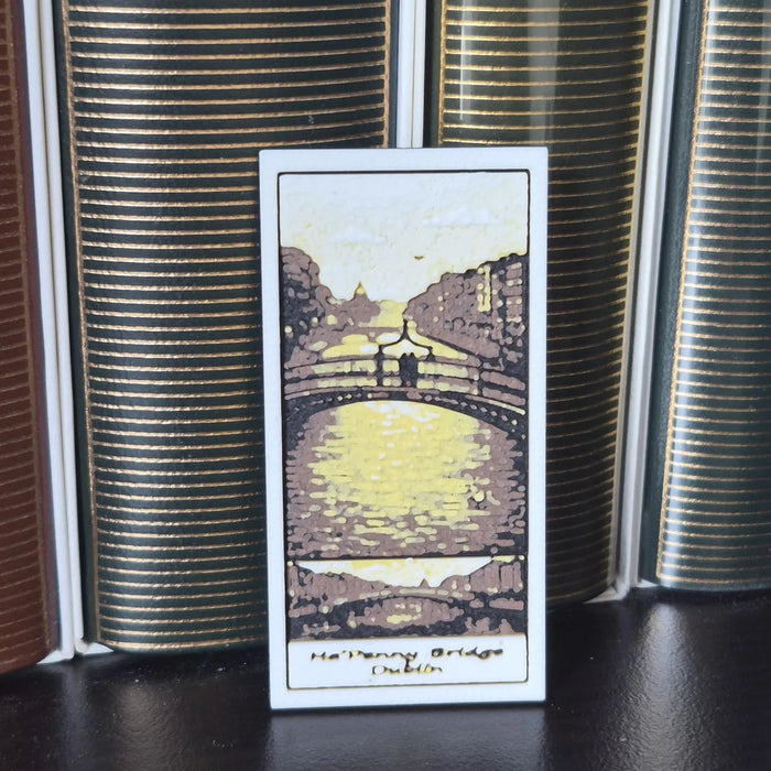Mini Landmark Magnet - Ha' Penny Bridge