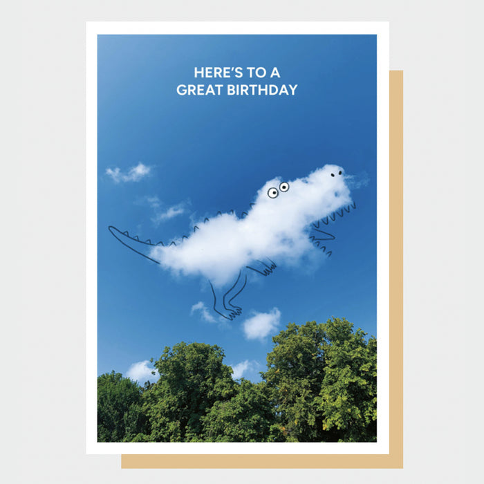 Here's to a Great Birthday Dino - A Daily Cloud