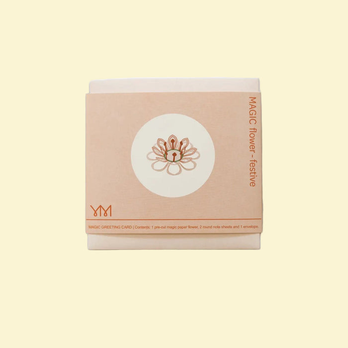 Magic Flower Card - Festive