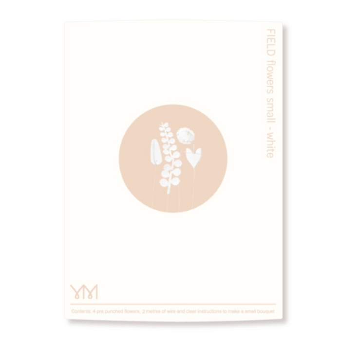 Small Field Flowers - White