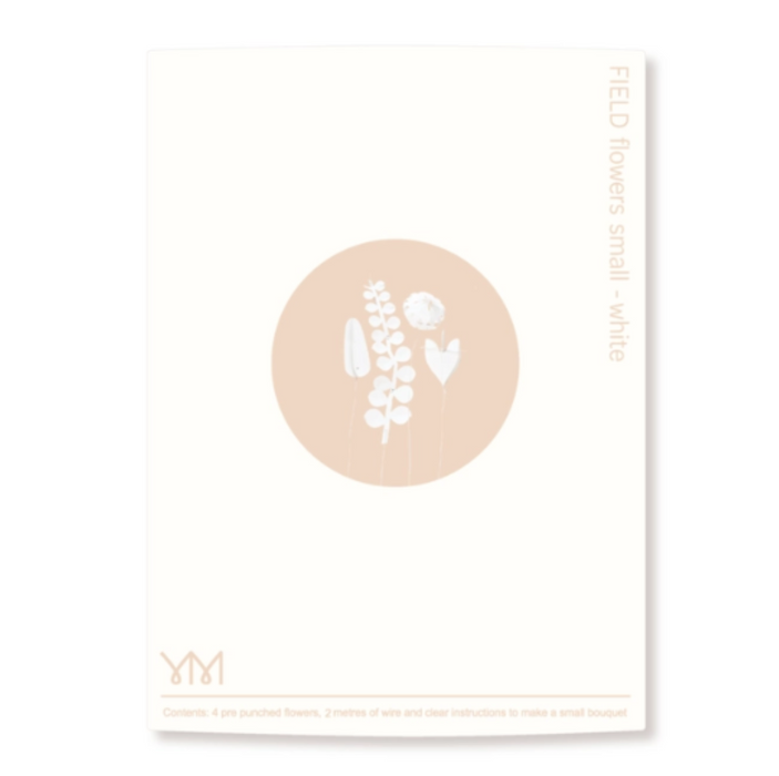 Small Field Flowers - White