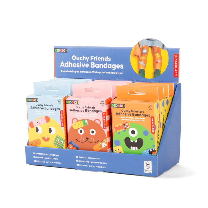 Ouchy Friends Adhesive Bandages