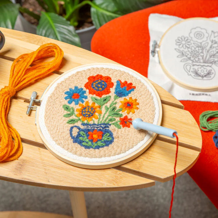 Flower Bouquet Punch Needle Kit