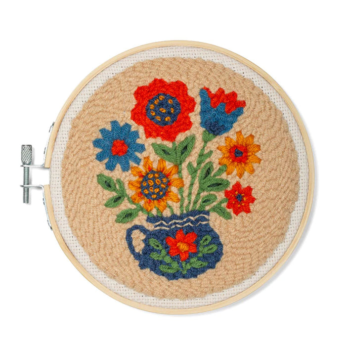 Flower Bouquet Punch Needle Kit