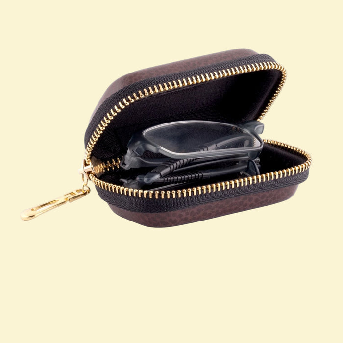 Folding Readers In Zipper Case