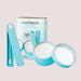 LastObject Last Swab and Swab Cleaner set with blue product box and round ble tin and swab in blue container