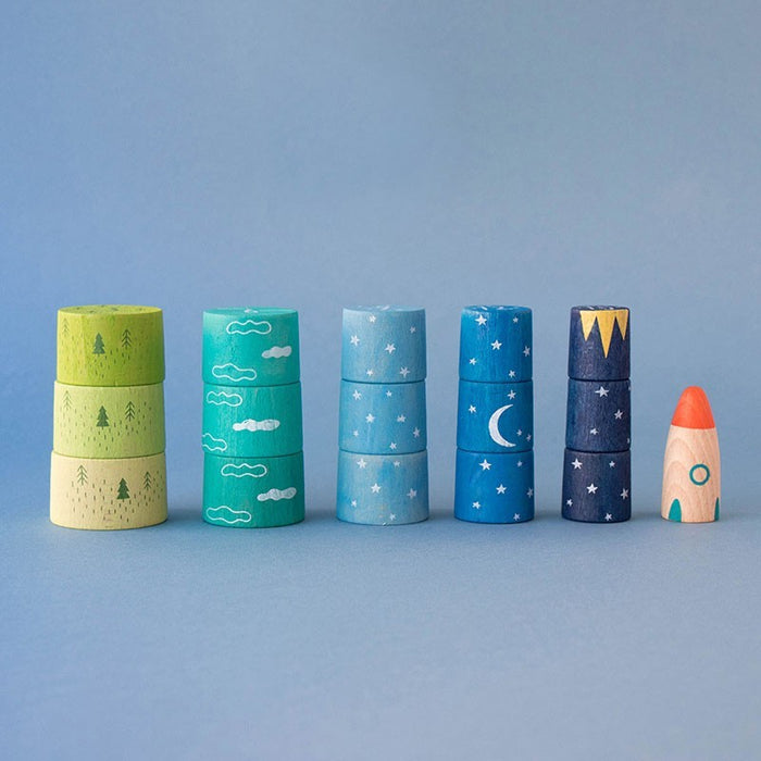 Up To The Stars - building block game