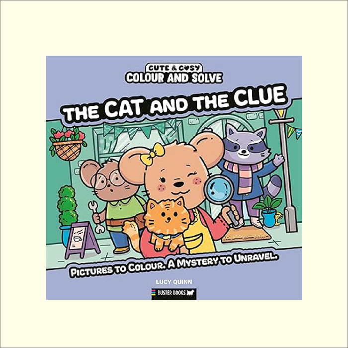 The Cat and The Clue - Colouring Mystery