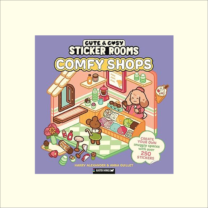 Cute and Cosy Stickers - Comfy Shops