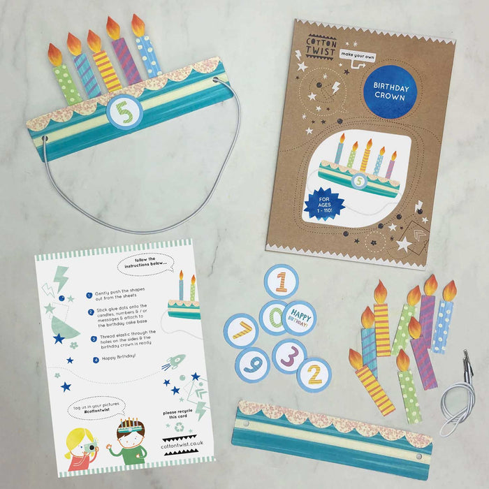 Make Your Own Birthday Crown Kit